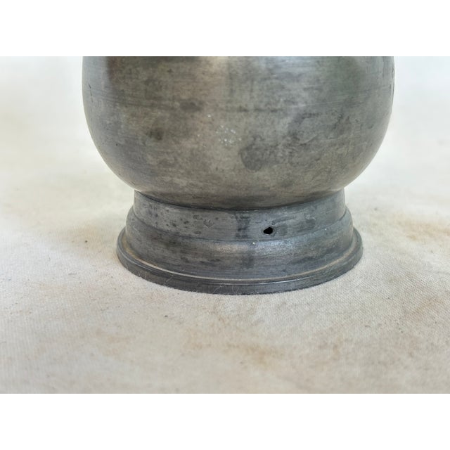 Small Early 20th Century Pewter Tankard For Sale - Image 10 of 12