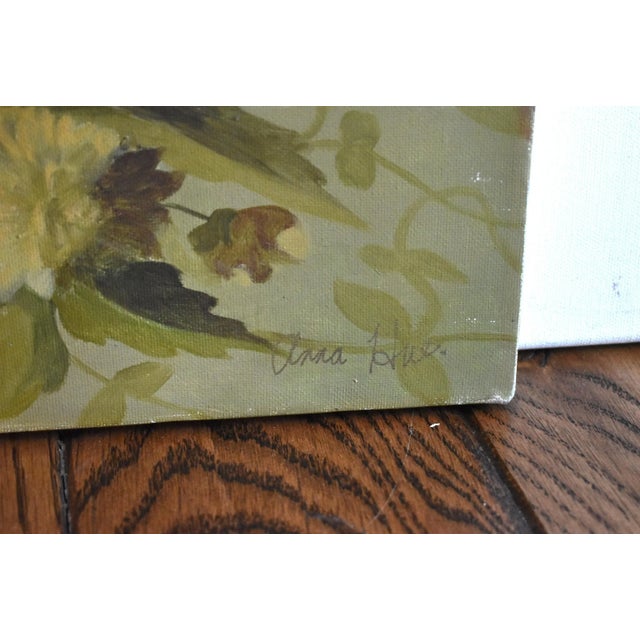 Contemporary Large Realist Interior Decor Oil Painting For Sale - Image 9 of 11