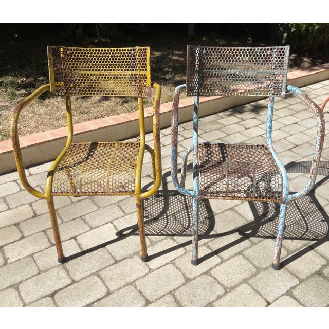 Radar Garden Set attributed to René Malaval, France, 1950s, Set of 3 For Sale - Image 6 of 10