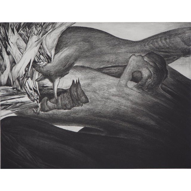 Yves Doaré, Chimera No. 1, Original Etching For Sale - Image 10 of 10