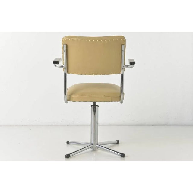 1950s Swivel Armchair from Mauser Works Waldeck, Germany, 1950s For Sale - Image 5 of 11