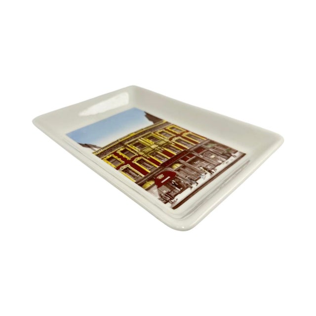 Mid-Century Modern Vintage Luchow's Nyc Restaurant Ceramic Ashtray Catchall Dish For Sale - Image 3 of 11