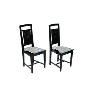 Set of Art Nouveau Chairs by Friedrich Otto Schmidt For Sale