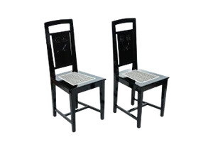 Set of Art Nouveau Chairs by Friedrich Otto Schmidt