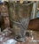 Very large Art Nouveau style dragonfly lamp in embossed bronze Up to 250V (Europe/UK Standard).The wiring of this item may...
