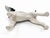 1950s 1950s Mid-Century Ceramic Pointer Dog Figurine – Black & White Crackle Glaze Hunting Dog For Sale - Image 5 of 5