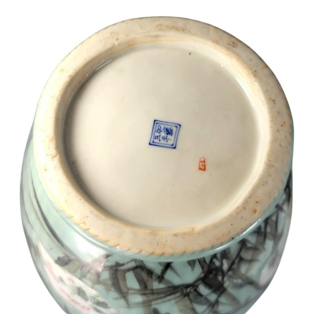 Ceramic Porcelain Vases by Kato Sanhei, Set of 2 For Sale - Image 7 of 13