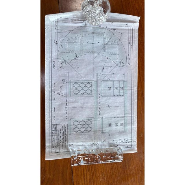 Mid-Century Modern Semi-Circular Desk, 1970s For Sale - Image 15 of 18