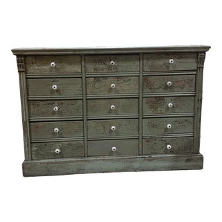 Mid 19th Century 15-Drawer Dresser For Sale