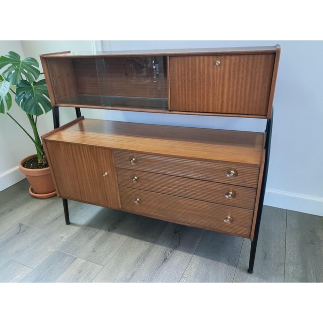 Mid-Century Highboard in Teak from Nathan, 1960s For Sale - Image 13 of 18