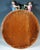Brown Large Oval Wall Mirror with Winged Cupids from Meissen, 1860 For Sale - Image 8 of 10