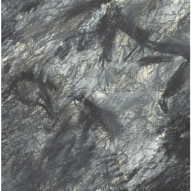 Abstract Expressionism Joseph Gardella Automatist Composition Graphite For Sale - Image 3 of 9