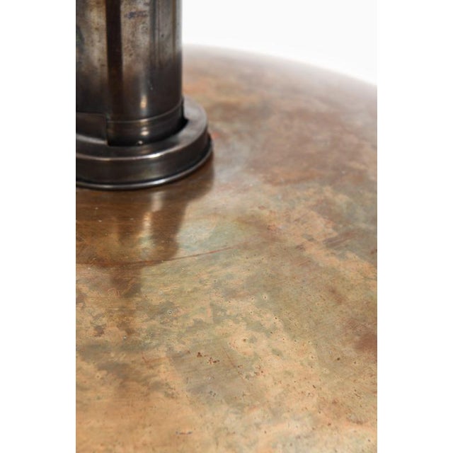 Poul Henningsen Ceiling Lamp in Copper and Glass attributed to Poul Henningsen, 1930s For Sale - Image 4 of 8