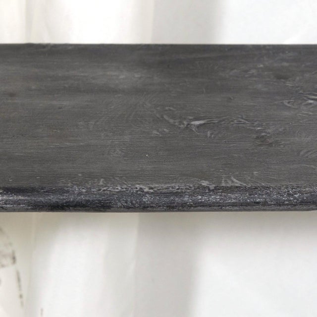 Wood Bespoke French Industrial Artist's Shelf or Étagère With 19th Century Giltwood Fragments For Sale - Image 7 of 18