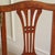 Antique French Louis XVI Style Dining Room Chair in Wicker For Sale - Image 4 of 13