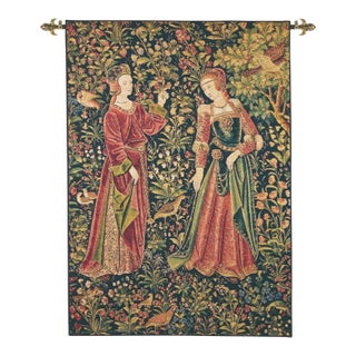Noble Ladies Loom Woven Tapestry - 145 X 103 Cm (4'9" X 3'5") - Requires Rod Size 3 For Sale
