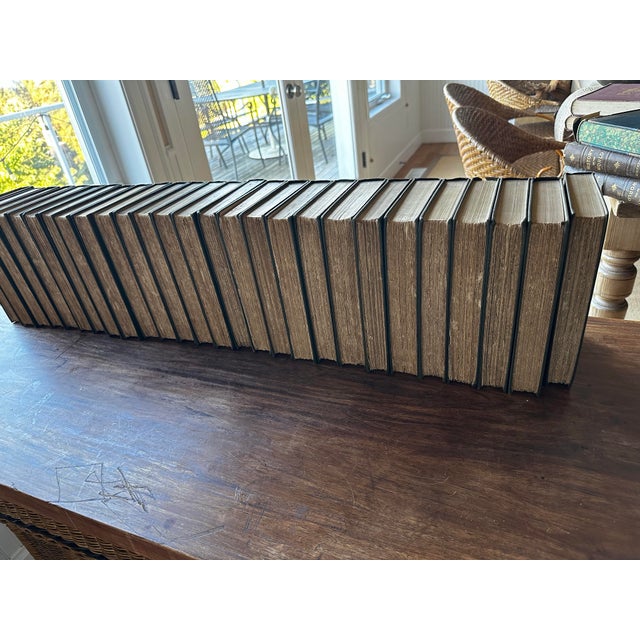 Green Early 20th Century Set 24 George Meredith Memorial Edition Books For Sale - Image 8 of 10