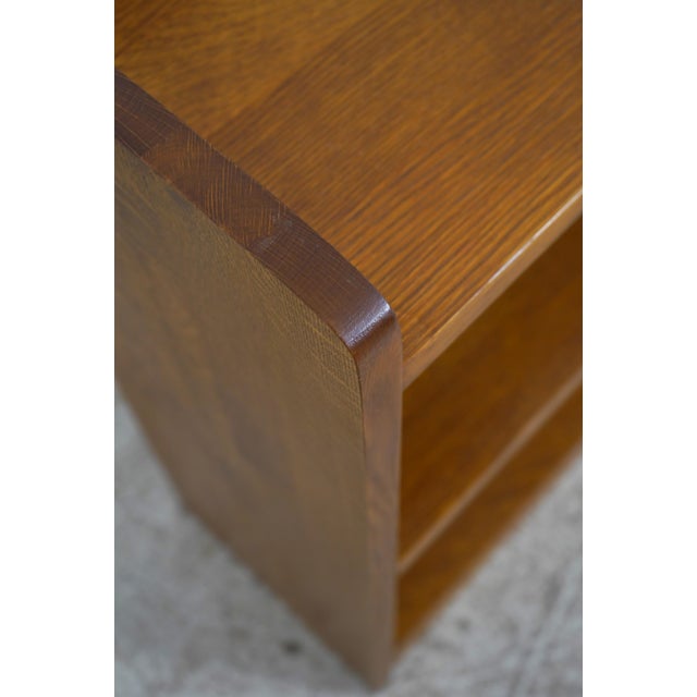 2010s Stickley Mission Oak 40 Inch Low Open Bookcase For Sale - Image 5 of 13