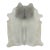 Rug & Kilim’s Contemporary Cowhide Rug With Ombre in Soft White & Gray Tones For Sale