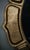 Italian Murano Gold Art Glass and Brass Wall Mirror, 2000 For Sale - Image 4 of 11
