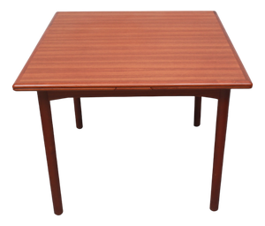 Vintage Extendable Square Dining Table in Teak from Sigh & Søns Møbelfabrik, 1965