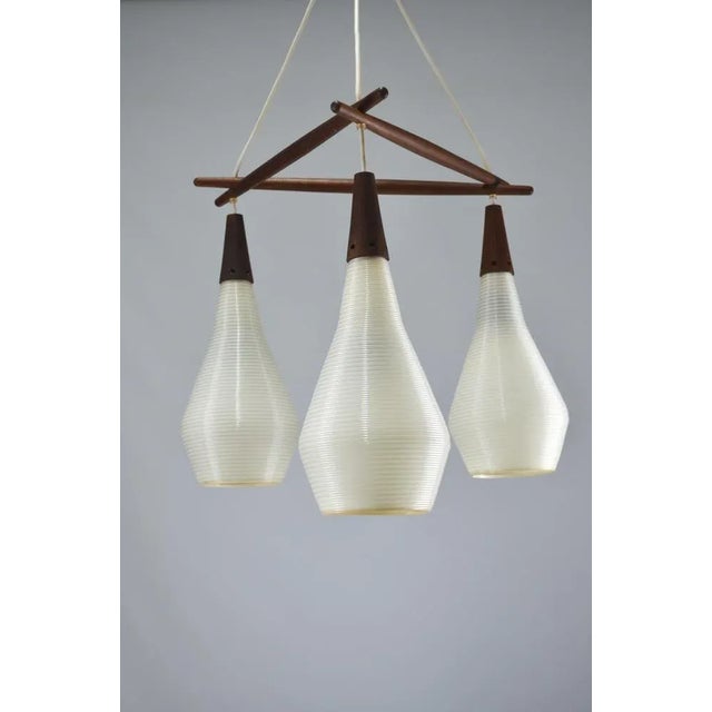 Mid-Century Ceiling Light with Rotaflex Globes from Heifetz, 1960s For Sale - Image 4 of 13