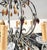 Vintage Italian Designer Beaded & Amber Glass Hot Air Balloon 8 Light Chandelier For Sale - Image 11 of 17
