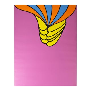 1967 Abstract Serigraph by Nicholas Krushenick For Sale