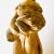 1960s Mid-Century Girl With Wheat Lamp For Sale - Image 5 of 8