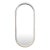 Osman Glossy Chalk Wall Mirror For Sale