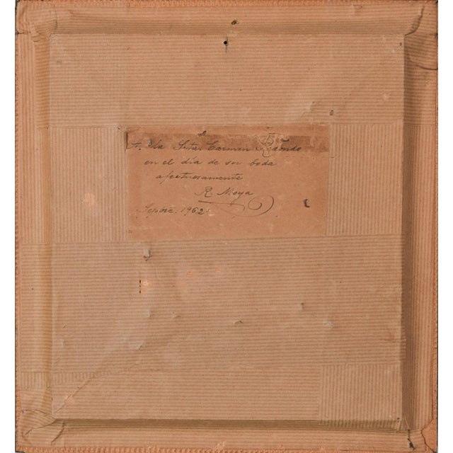 1960s R. Moya, Portrait of a Possible Arab Prince, Watercolour For Sale - Image 5 of 7