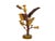 Mid 20th Century Mid 20th Century Modern Tall Carved Wood Floral Arrangement Art Sculpture For Sale - Image 5 of 11