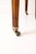 Wood Antique Extendable Walnut Dining Table on Brass Castors, 1860 For Sale - Image 7 of 12