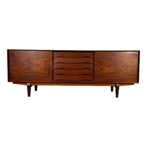 Vintage Sideboard in Rosewood, 1960s For Sale