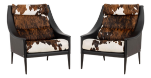 Gio Ponti for Poltrona Frau "Dezza" Chairs, Pair