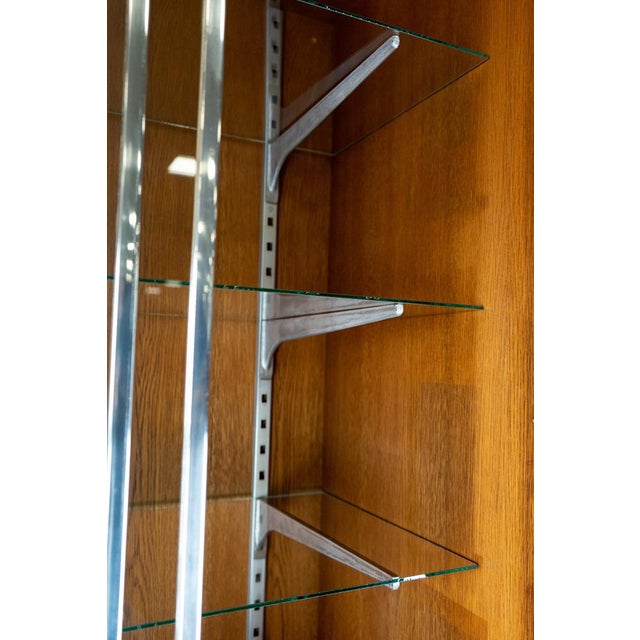 Vintage Pharmacist Brown Cabinet For Sale - Image 11 of 18