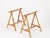 Mid-Century Trestle Desk in Bamboo and Rattan from Vivai del Sud, Italy, 1970s, Set of 2 For Sale - Image 14 of 15