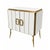 Vintage Two-Door Glass Sideboard, 1980s For Sale - Image 4 of 6