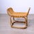 1950s Vintage Italian Bamboo and Wicker Ottoman, 1950s For Sale - Image 5 of 13