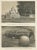 Antique print Indonesia titled 'Kotta Goenoengan of Taman, met Bezetting' and 'Monster Kanon, liggende aan de Poort van...