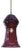 Gama Pendant Light from the Versuvius Collection in Lilac For Sale