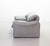 Gray Set of Grey Leather Maralunga Lounge Chairs by Vico Magistretti for Cassina, 1970s For Sale - Image 8 of 17