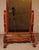 Elegant cheval mirror in solid mahogany and mahogany veneer from the 19th century from England Very beautiful mirror which...