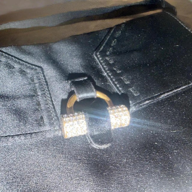 Textile 1980s Vintage Black Satin Evening Jewel Bag by Yves Saint Laurent For Sale - Image 7 of 14