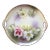 Vintage German Porcelain Oriental Lily Cookie Cake Serving Plate For Sale