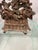 Antique Iron Floral on Trellis in Basket Doorstop For Sale In Raleigh - Image 6 of 8