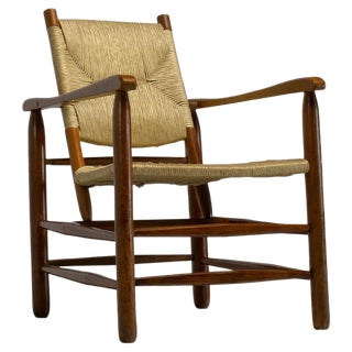 Model 21 Armchair by Charlotte Perriand for Steph Simon, 1950 For Sale