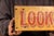 Antique Directional Trade Sign for Coin-Op Machine For Sale In Chicago - Image 6 of 7