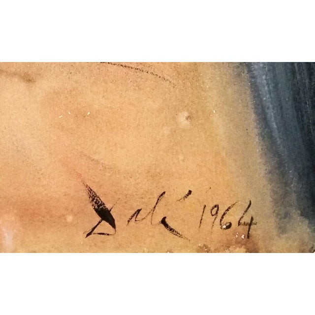 Abstract 1968 Salvador Dalí Biblia Sacra "Plange, Virgo, Accinta Sacco" (Lament Virgin, Girded With Sackcloth) For Sale - Image 3 of 10