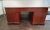 Victorian English Desk in Flaming Mahogany For Sale - Image 10 of 13